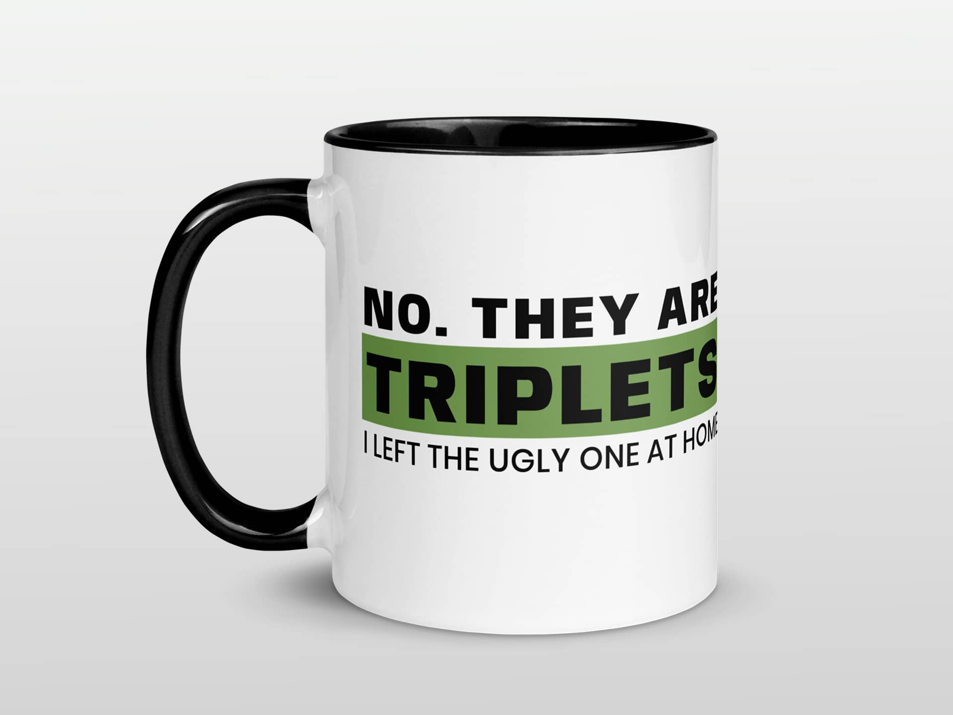 Sarcastic twin parent mug