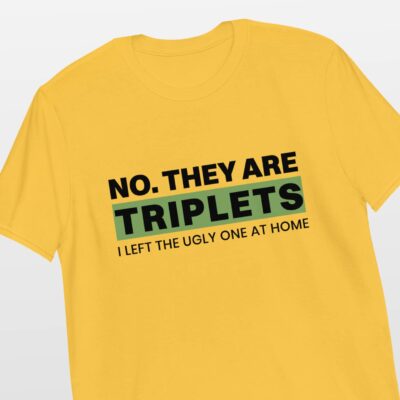 Sarcastic twin parent shirt