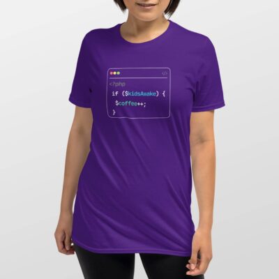 Coffee++ PHP developer parent shirt