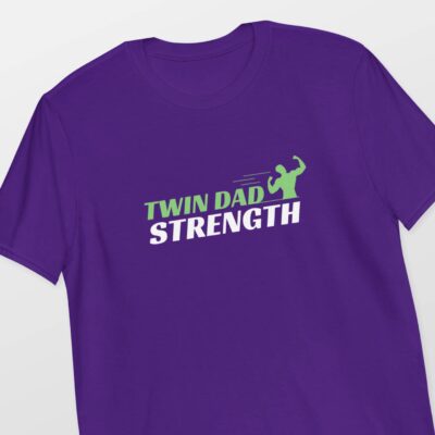 Twin dad strength shirt
