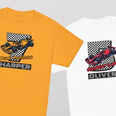 Race car birthday kids shirt