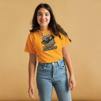 Kids Racecar Birthday Shirt