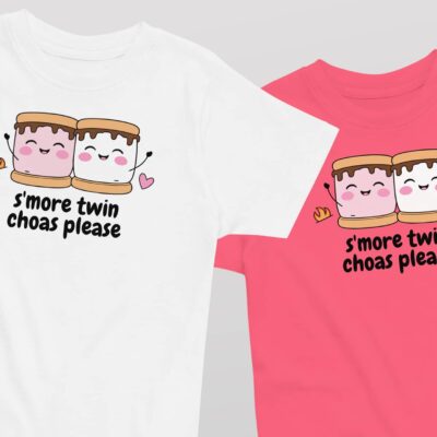 S’more twin chaos toddler shirt