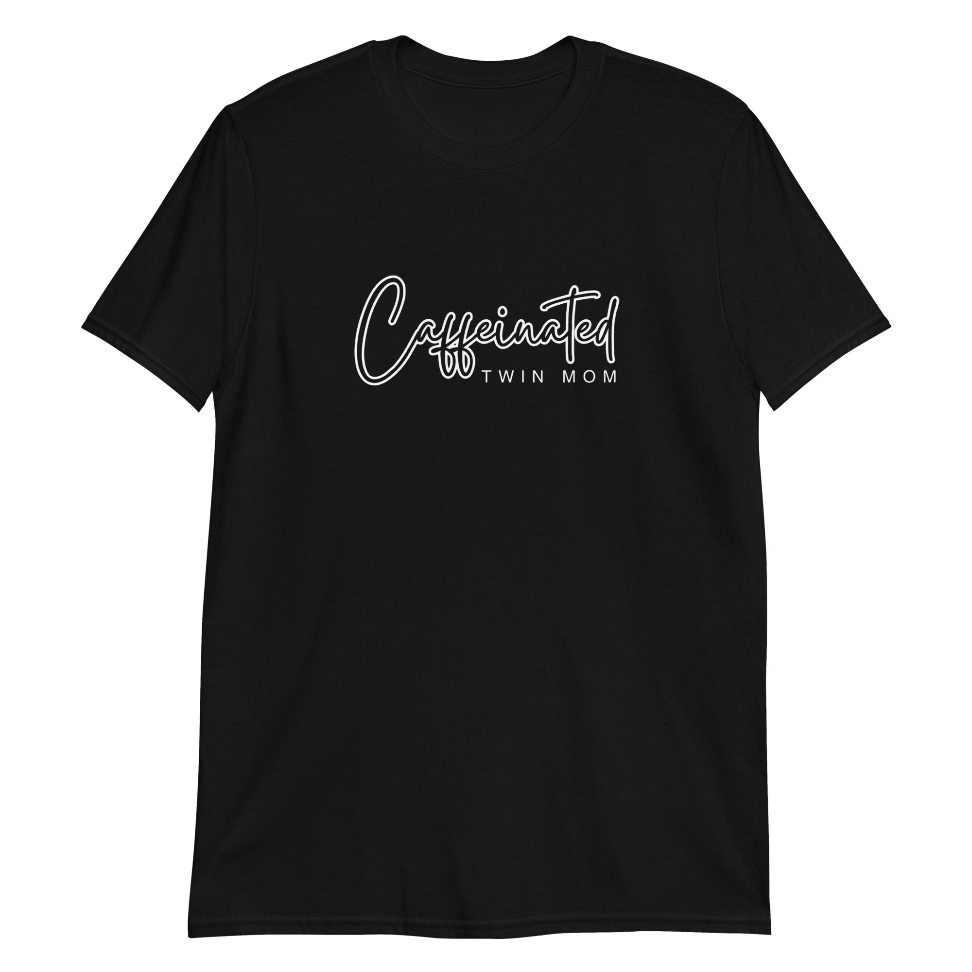 Caffeinated twin mom shirt - Image 4