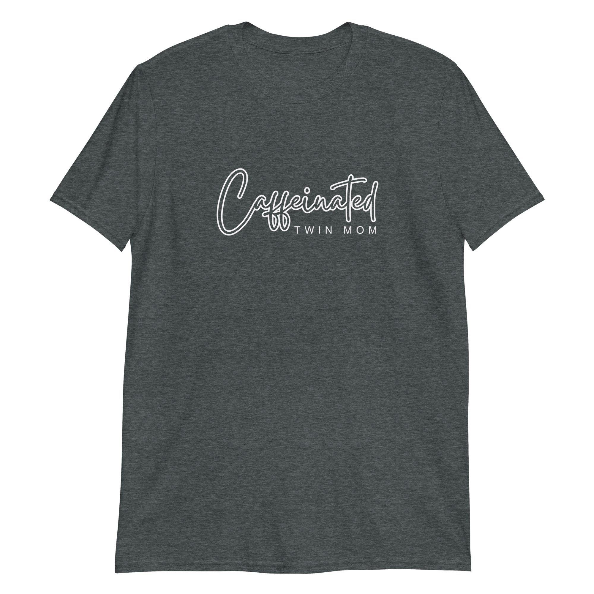 Caffeinated twin mom shirt - Image 7