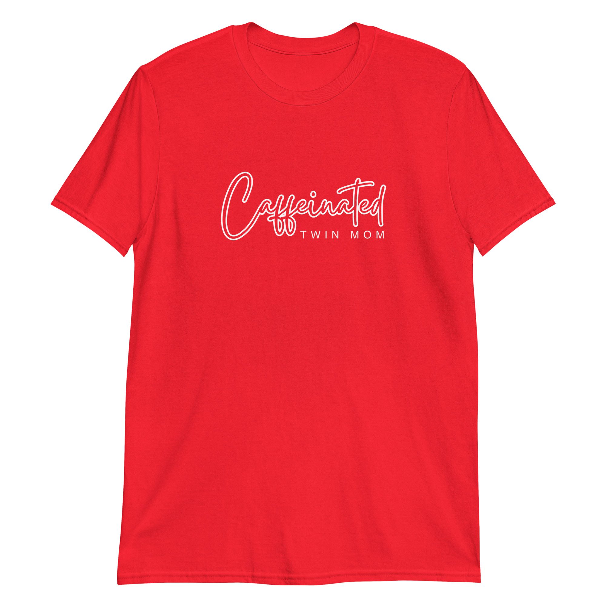 Caffeinated twin mom shirt - Image 8