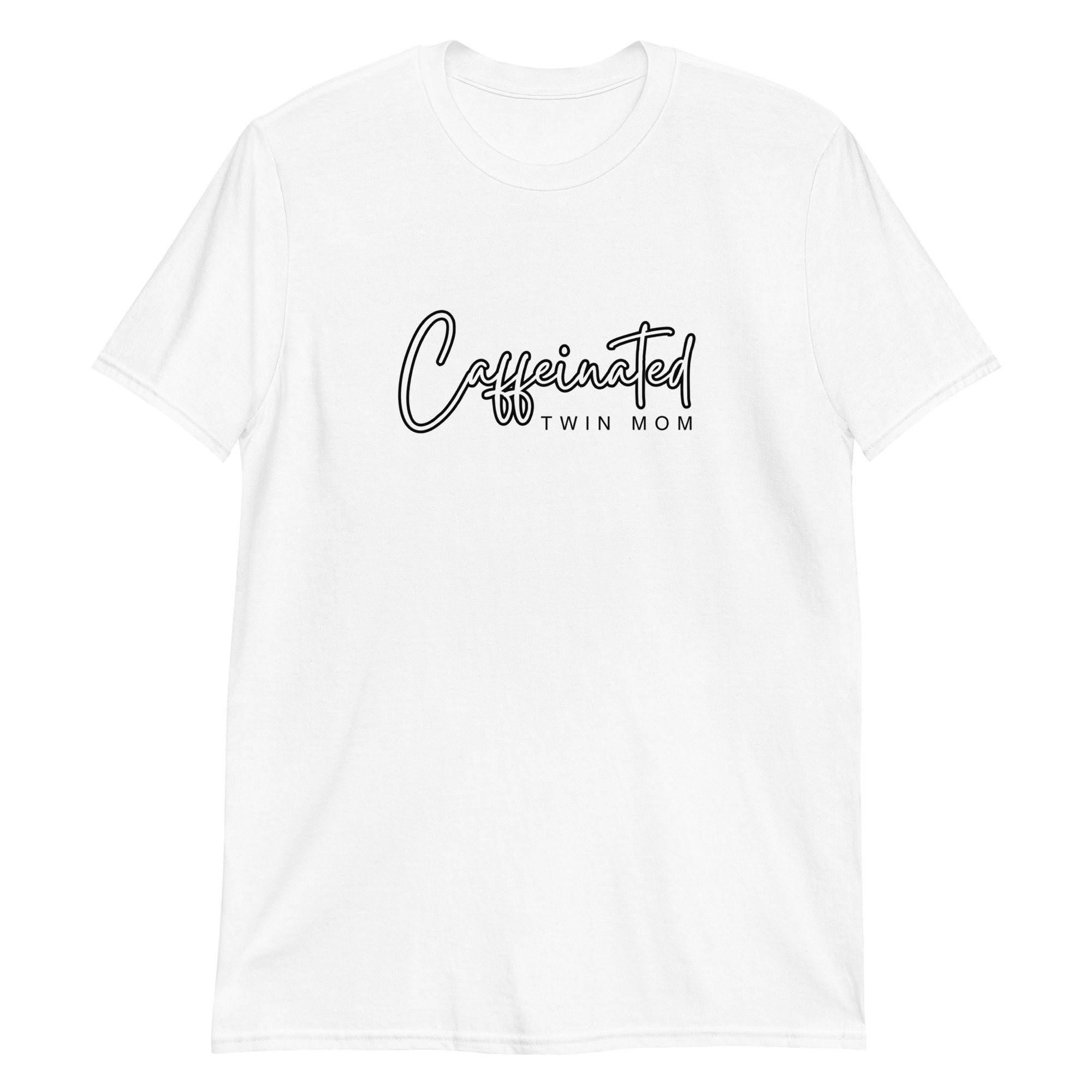 Caffeinated twin mom shirt - Image 14