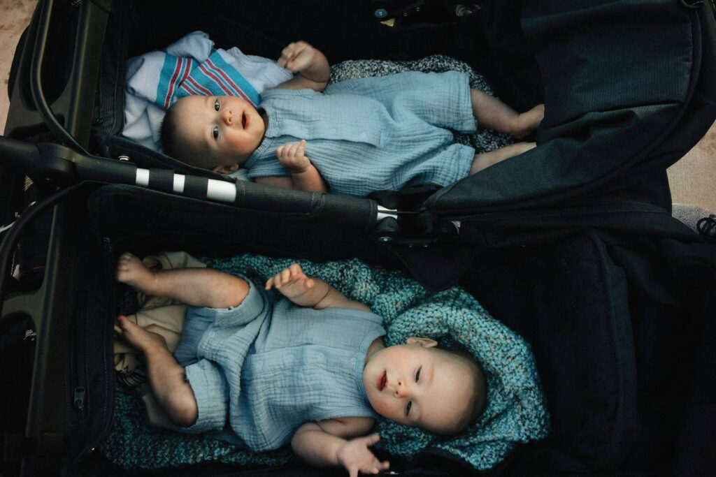 Twin babies